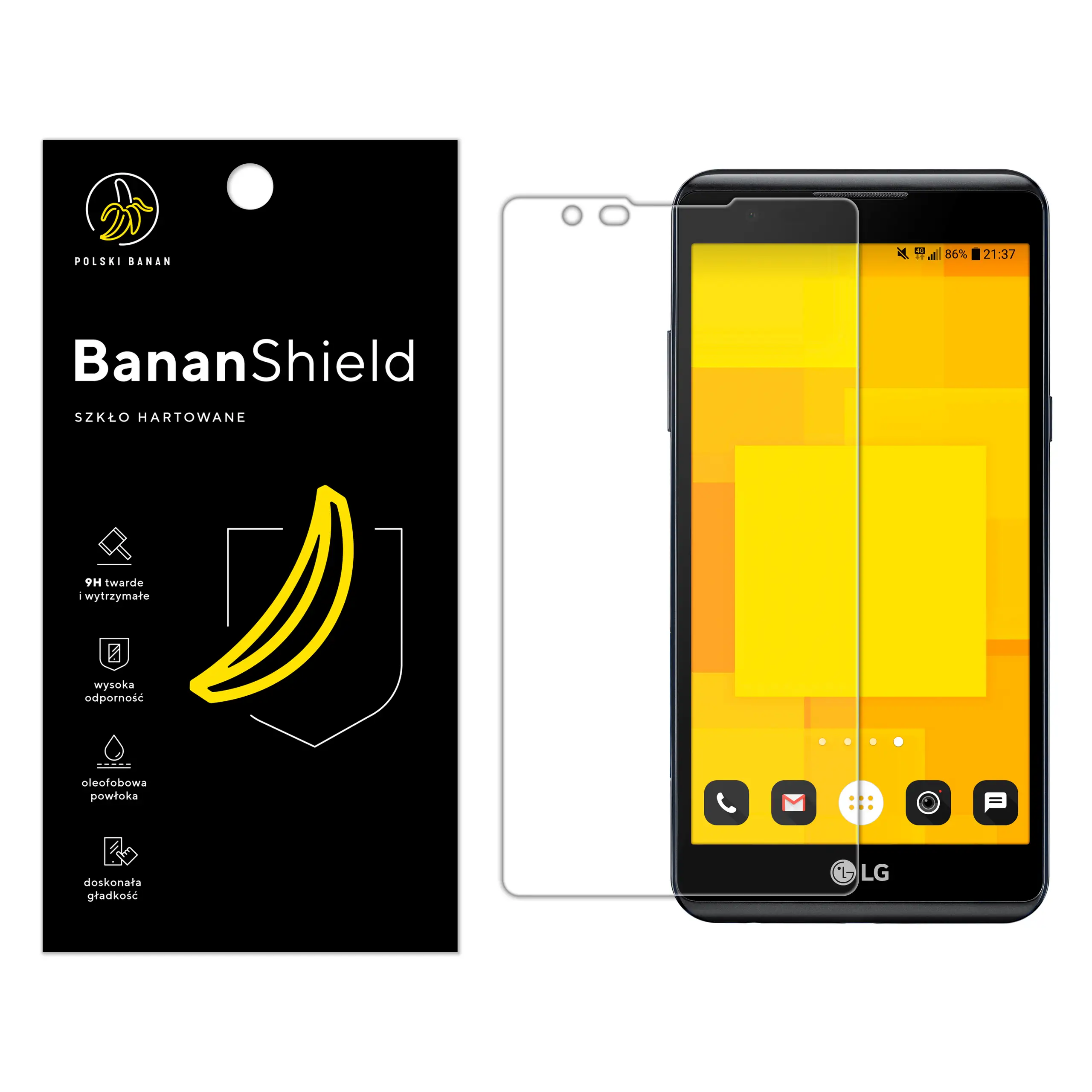 Szkło hartowane Polski Banan BananShield do LG X Power